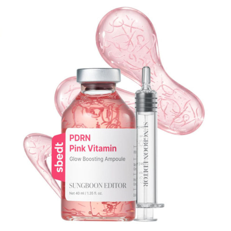 Sungboon Editor PDRN Pink Vitamin Glow Boosting Ampoule 40ml