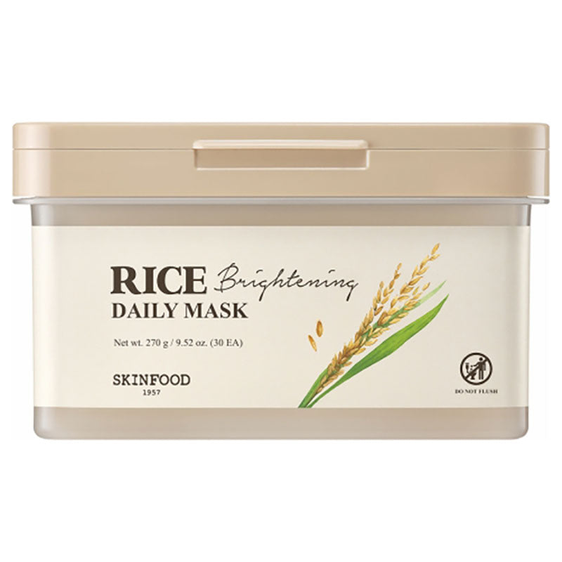 Skinfood Rice Brightening Daily Mask (30 ea) - Image 1