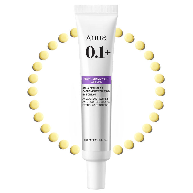 Anua Retinol 0.1 Caffeine Revitalising Eye Cream 30g