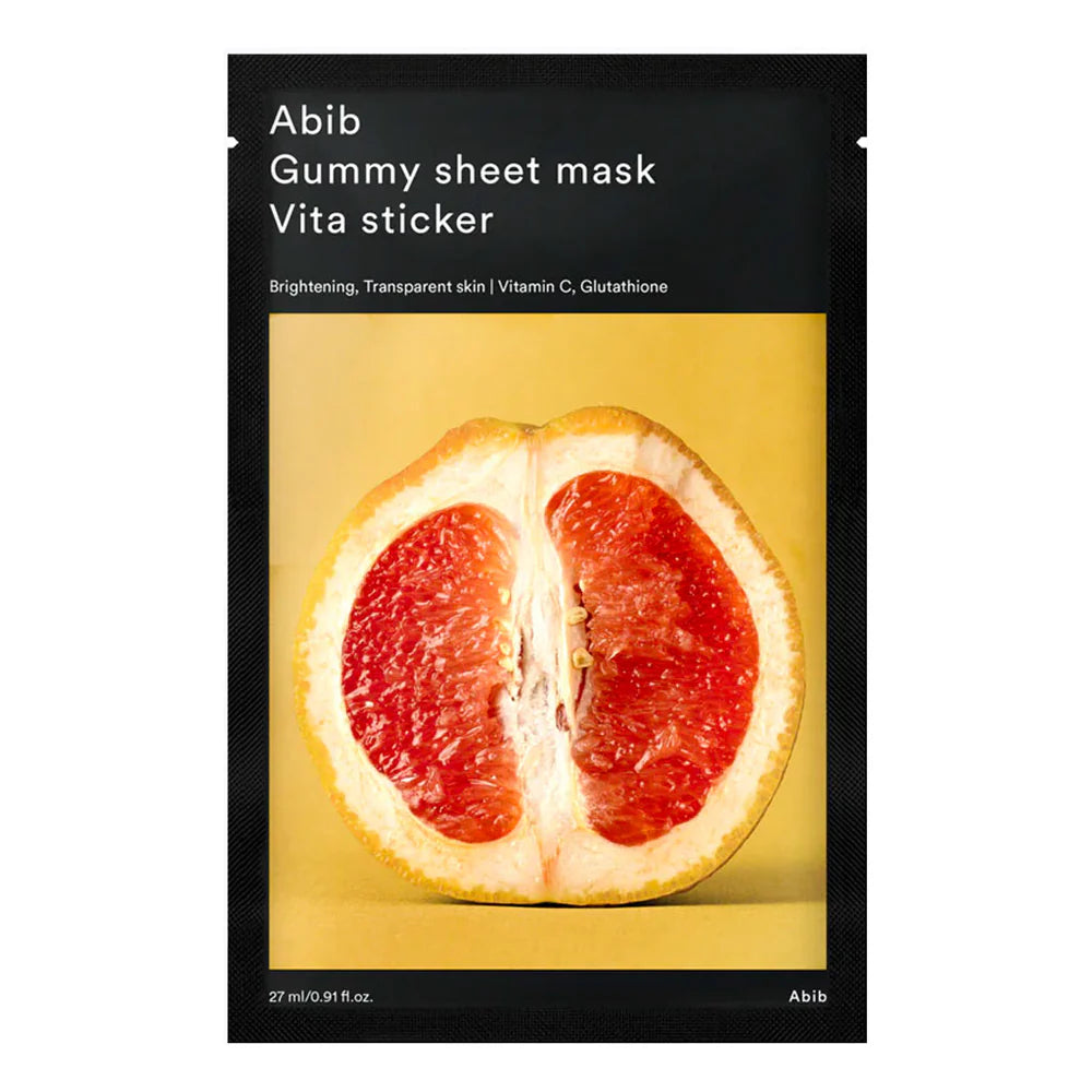 Abib Gummy Sheet Mask - 5 Types - Vita Sticker