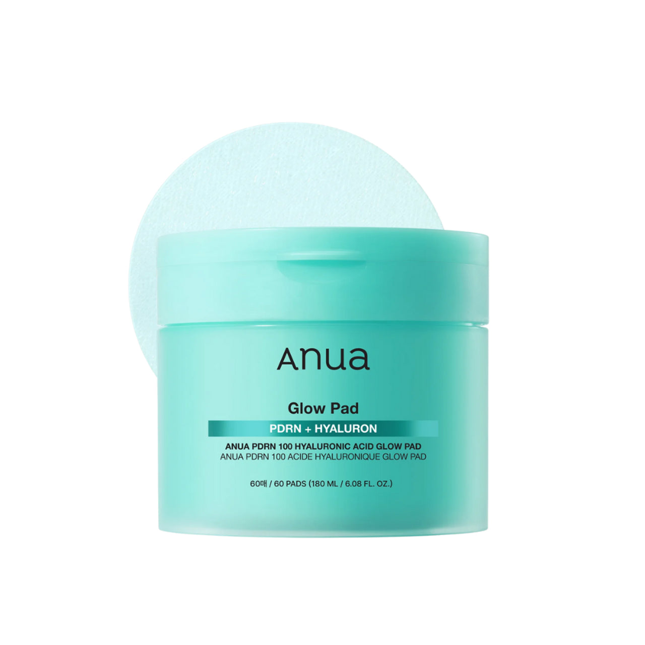Anua PDRN 100 Hyaluronic Acid Glow Pad 180ml (60 Pads)