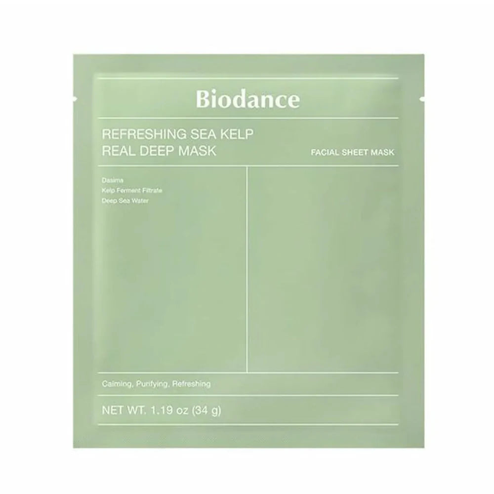 Biodance refreshing sea kelp real deep mask 1pc