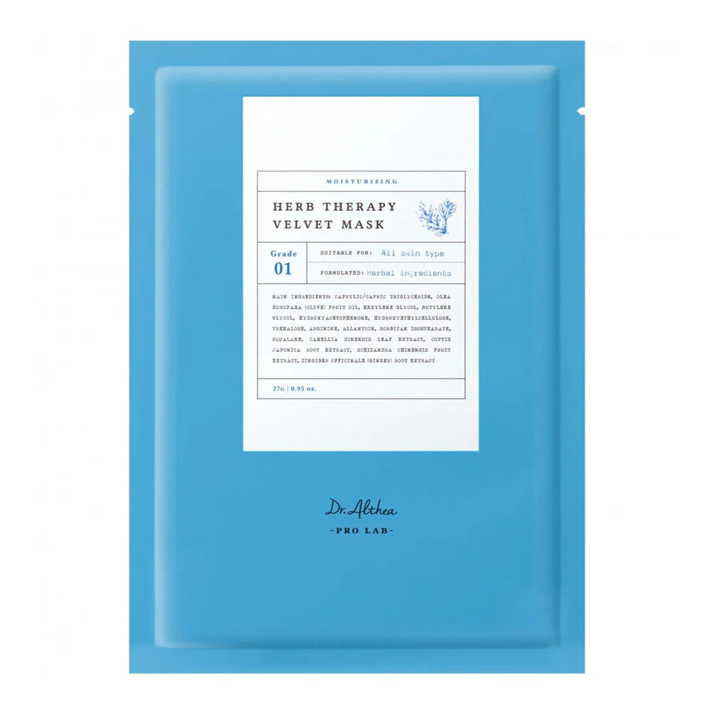 Dr. Althea Herb Therapy Velvet Mask 27g (1 Sheet)