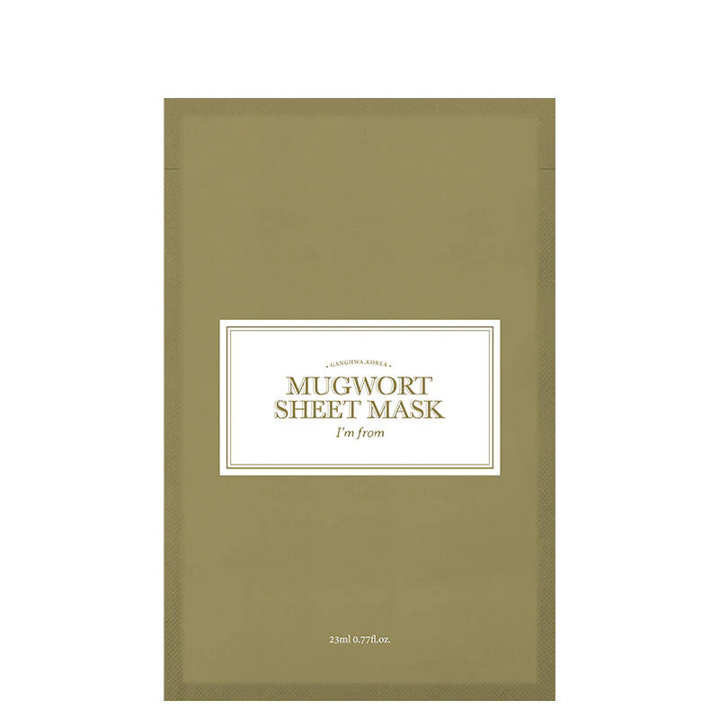 Mugwort Calming Mask Pack Sheet 30ml
