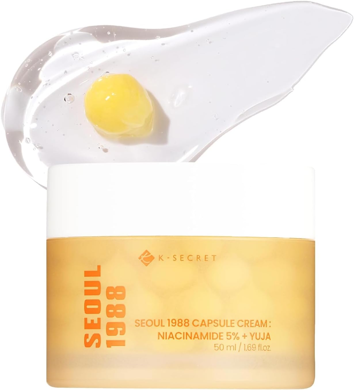 K-secret SEOUL 1988 Capsule Cream : Niacinamide 5% + Yuja 50ml