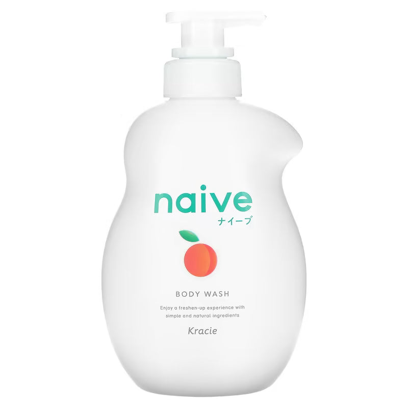 Naive Body Wash Peach Leaf 530ml