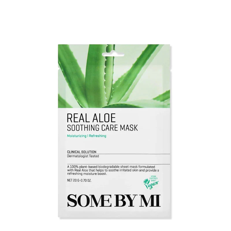 Some By Mi Real Care Mask - 10 Types - Aloe Soothing