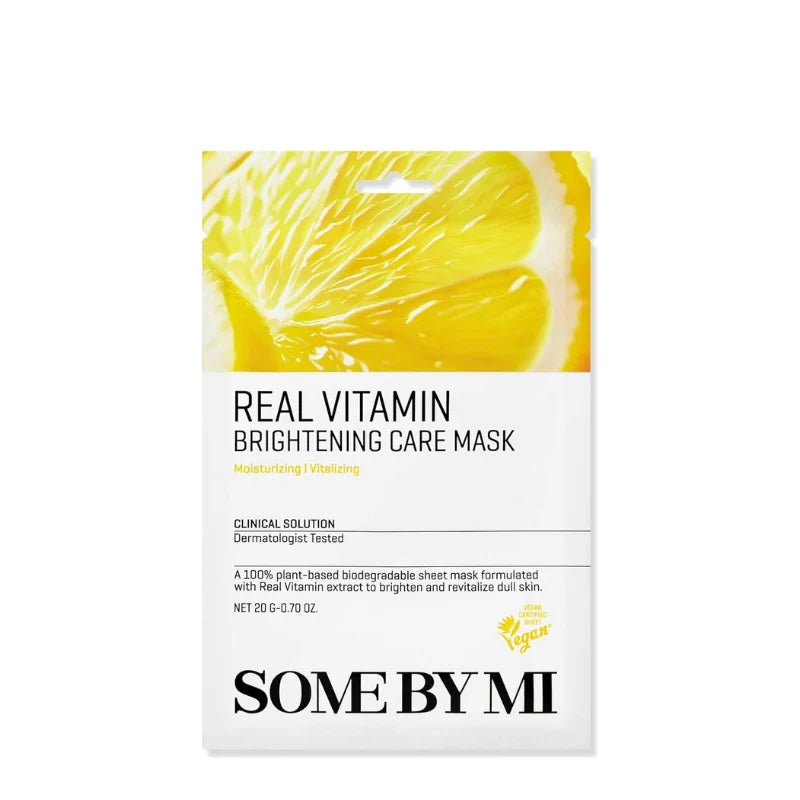 Some By Mi Real Care Mask - 10 Types - Vitamin Brightening