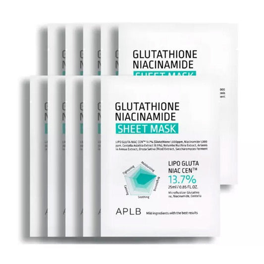 APLB Glutathione Niacinamide Sheet Mask 25ml - Image 2
