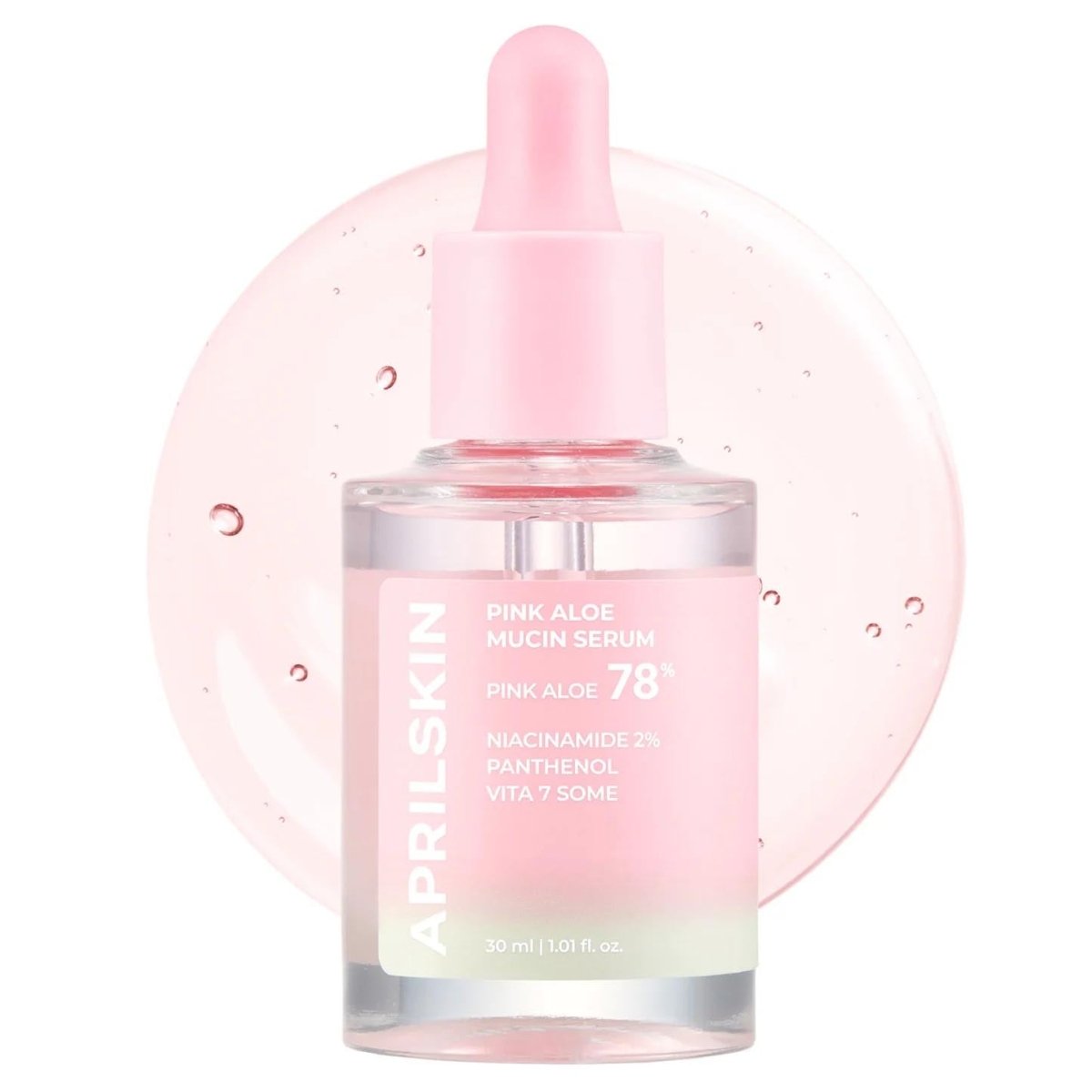 Aprilskin Pink Aloe Mucin Serum 30ml - Image 1