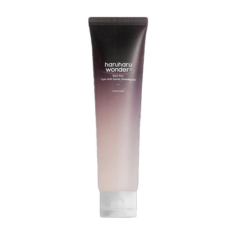 Haruharu Wonder Wonder Black Rice Triple AHA Gentle Cleansing Gel 100ml - Image 1