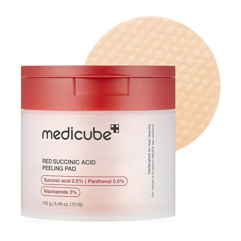 Medicube Red Succinic Acid Peeling Pad (70 Pads) - Image 1