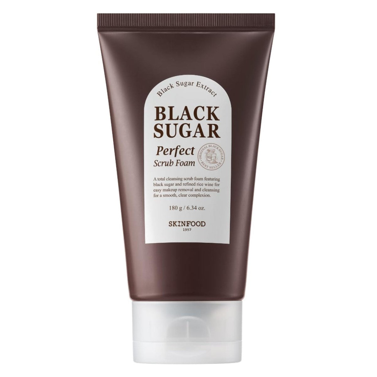 Skinfood Black Sugar Perfect Scrub Foam 180g - Image 1