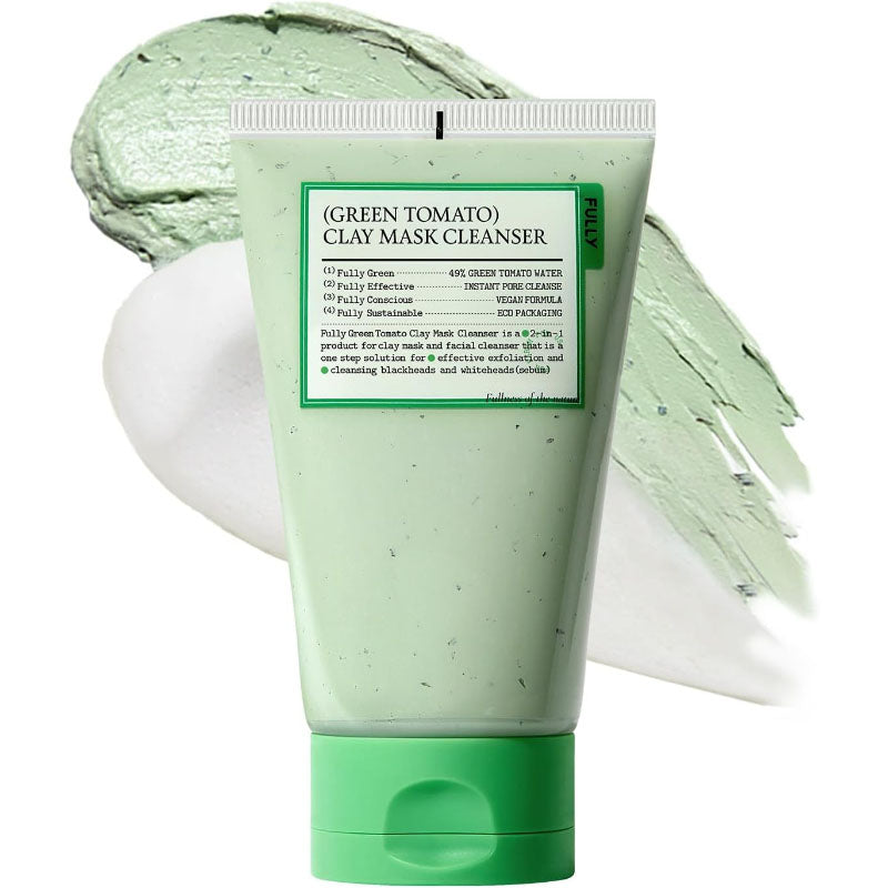 Fully Green Tomato Clay Mask Cleanser 120ml
