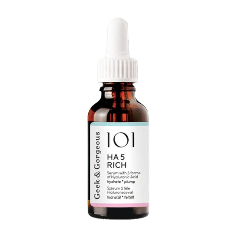 Geek & Gorgeous HA 5 Rich Serum 30ml