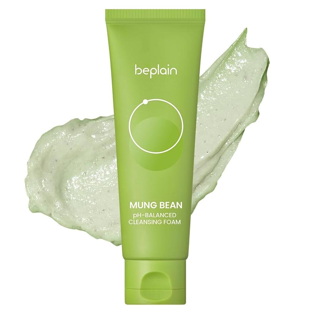 Be Plain Mung Bean pH-Balanced Cleansing Foam Jumbo 160ml