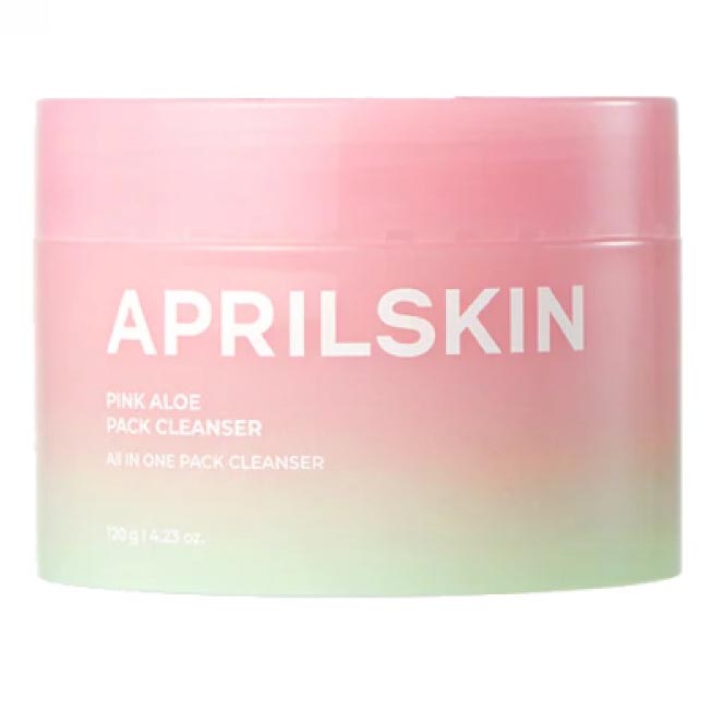 April Skin Pink Aloe Pack Cleanser 120g