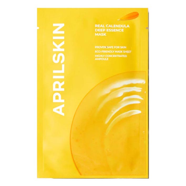 April Skin Real Calendula Deep Essence Mask 20g