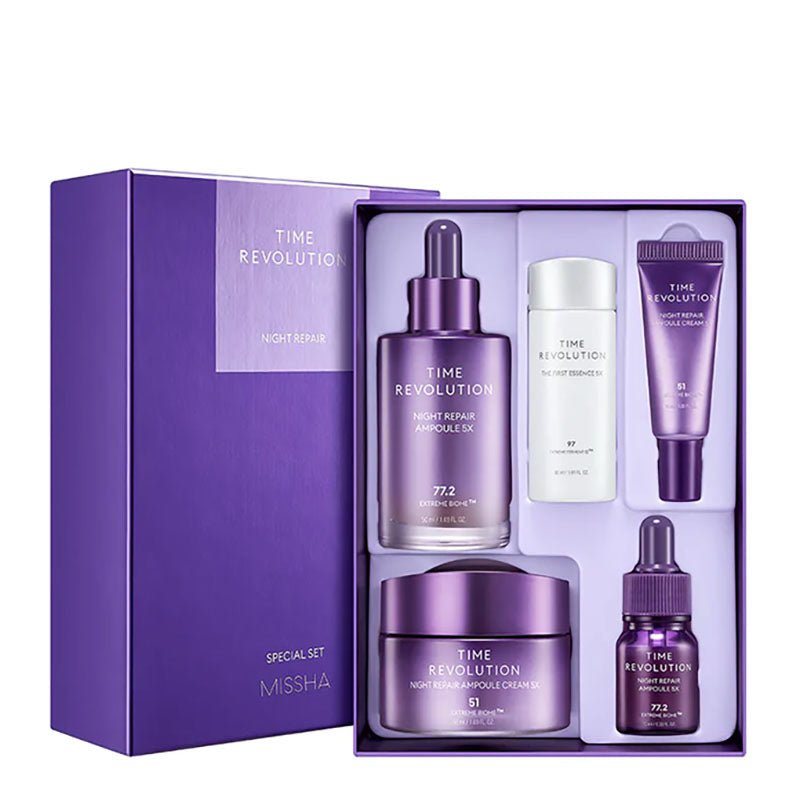 Missha Time Revolution Night Repair Special Set 5X (2 Piece)