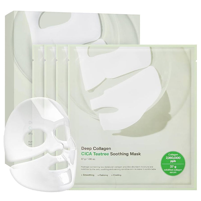 Sungboon Editor Deep Collagen Cica Teatree Soothing Mask 37g - Image 2