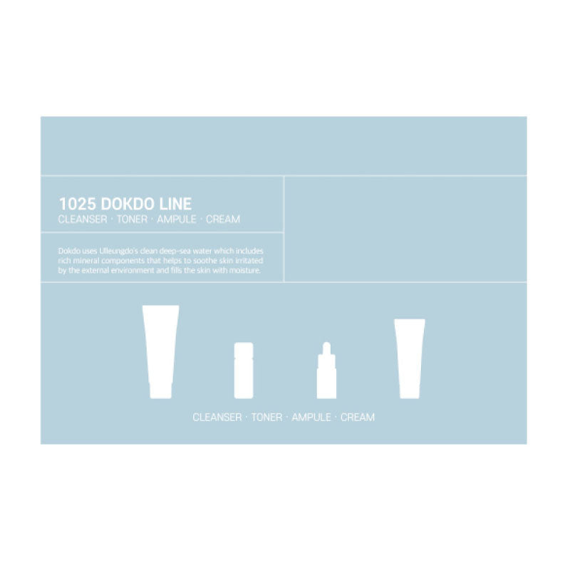 Round Lab 1025 Dokdo Line Skin Care Trial Kit (4pcs)