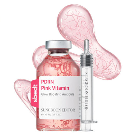 Sungboon Editor PDRN Pink Vitamin Glow Boosting Ampoule 40ml