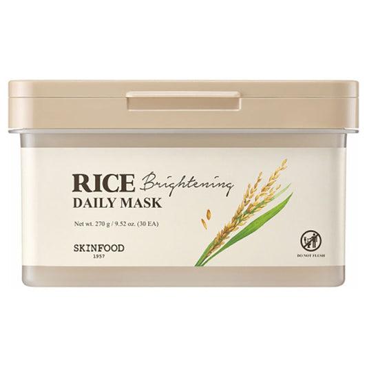 Skinfood Rice Brightening Daily Mask (30 ea) - Image 1