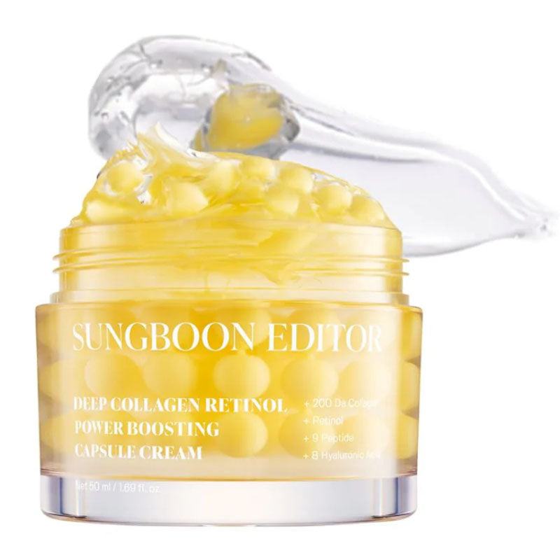 Sungboon Editor Deep Collagen Retinol Power Boosting Capsule Cream 50ml - Image 1