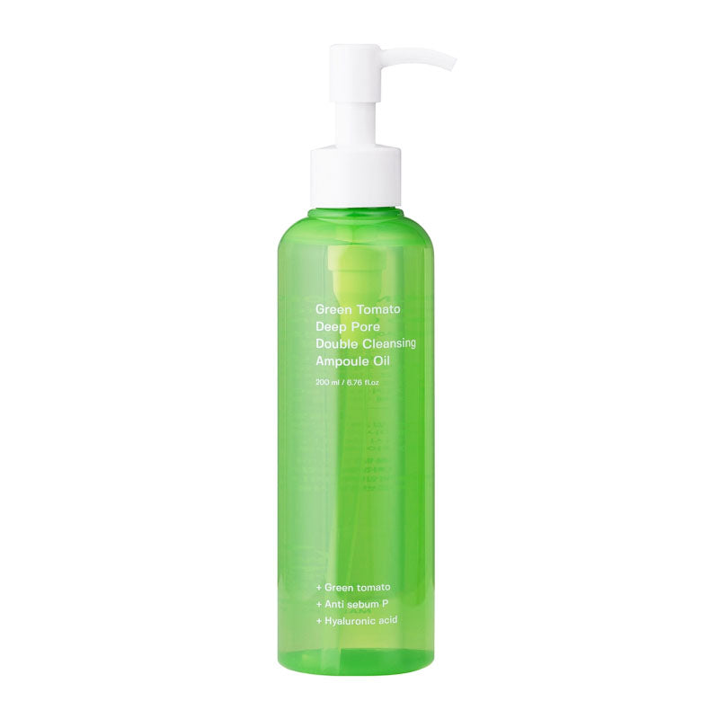 Sungboon Editor Green Tomato Deep Pore Double Cleansing Ampoule Oil 200ml - Image 1