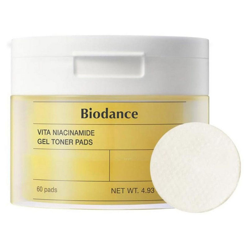 Biodance Vita Niacinamide Gel Toner Pads (60pcs) - Image 1