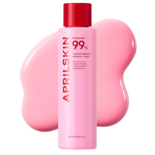 APRILSKIN   TXA NIACINAMIDE TONING SHOT 99 MILKY TONER 150ML
