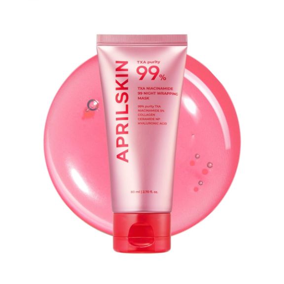 APRILSKIN   TXA NIACINAMIDE 99 NIGHT WRAPPING MASK 80ML