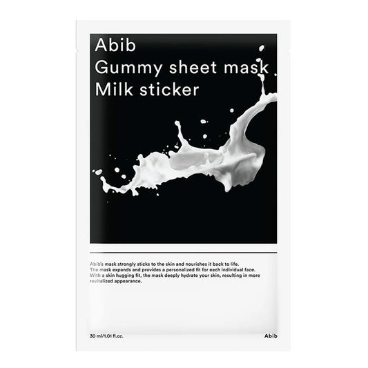 Abib Gummy Sheet Mask - 5 Types [Renewed - Collagen Milk Sticker]