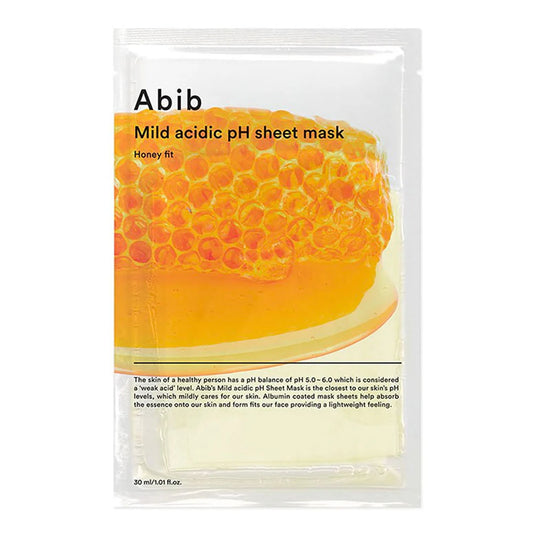 Abib Mild Acidic pH Sheet Mask - 6 Types Honey Fit
