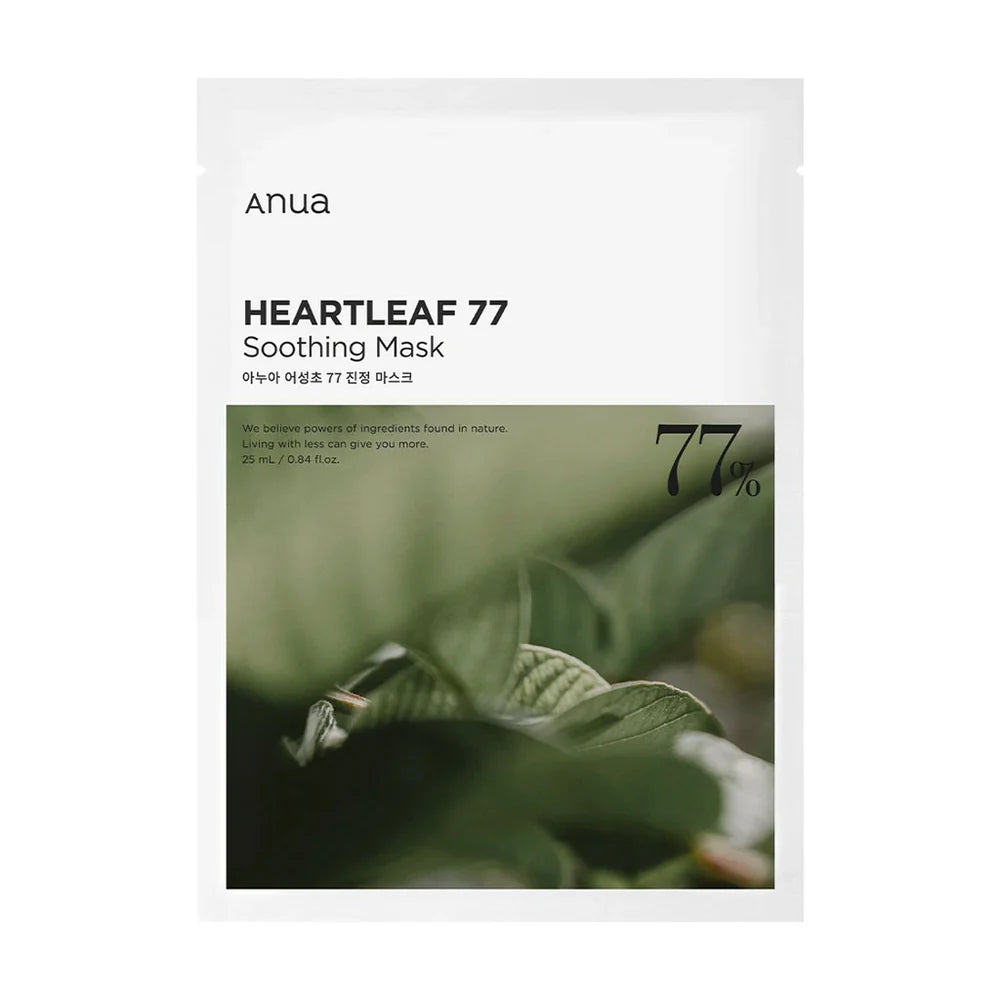 Anua heartleaf 77 soothing mask 1pc
