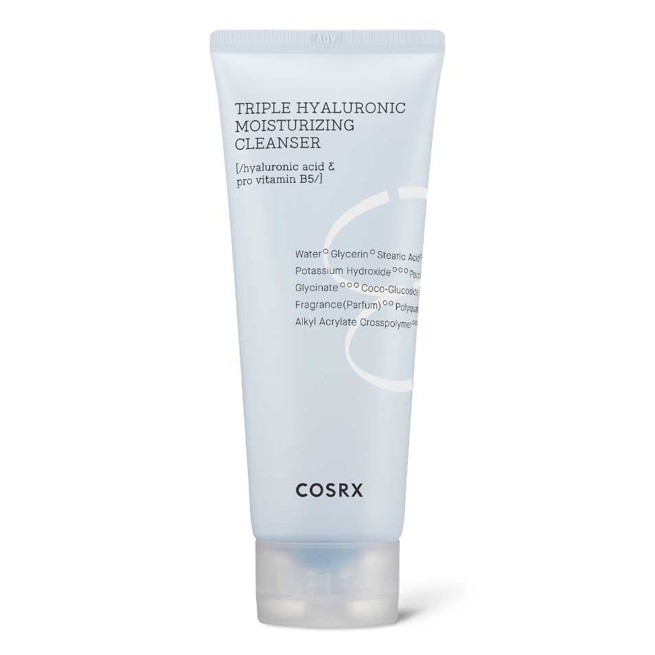 COSRX Hydrium Triple Hyaluronic Moisturizing Cleanser 150ml - Image 1