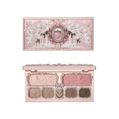 Flower Knows Strawberry Cupid Series makeup Palette #02 strawberry&Blackcurrant