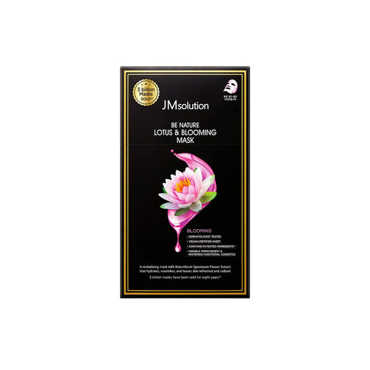 JMsolution Be Nature Mask Set - 6 Types Lotus & Blooming 1pc