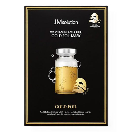 JMsolution V9 vitamin ampoule gold foil mask 1pc