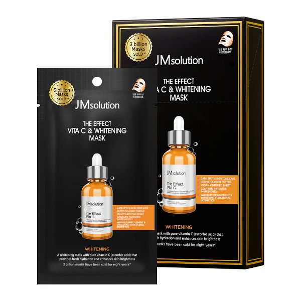 JMsolution the effect vita C whitening mask 1pc