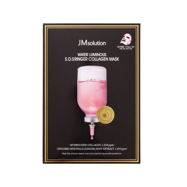 JMsolution water luminous S.O.S ringer collagen mask 1pc
