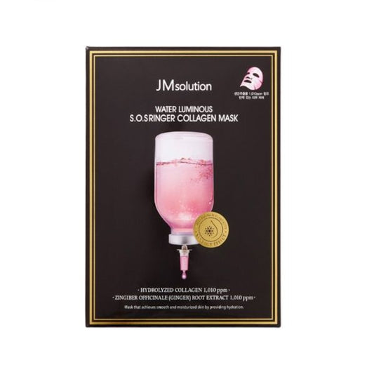 JMsolution water luminous S.O.S ringer collagen mask 1pc