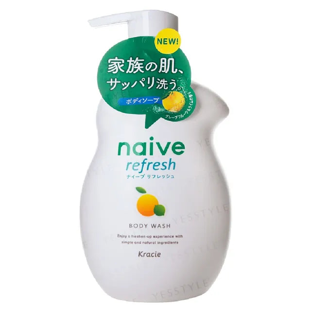 Naive Body Wash Grapefruit 530ml
