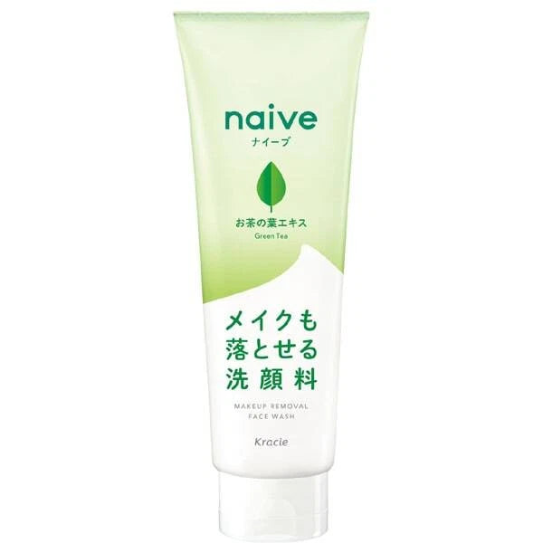 Naive Makeup Removal Face Wash Green Tea - 200g