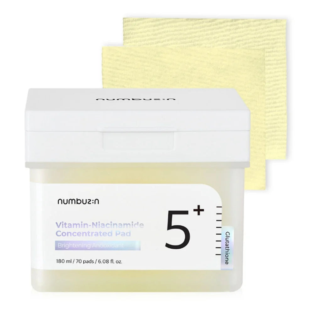 Numbuzin No.5 Vitamin-Niacinamide Concentrated Pad 180ml (70 Pads)