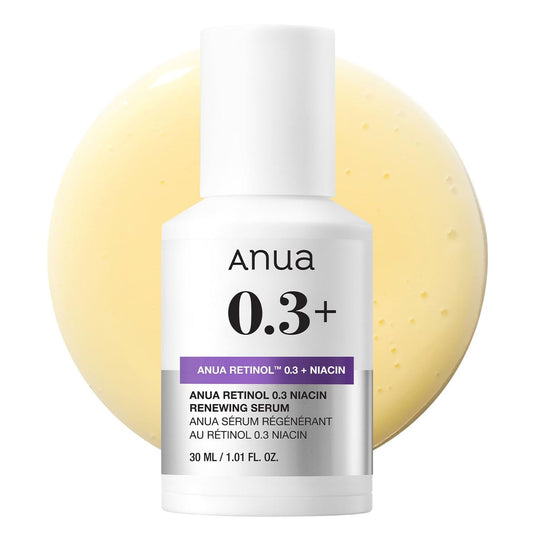 Anua Retinol 0.3% + Niacin Renewing Serum 30ml - Image 1