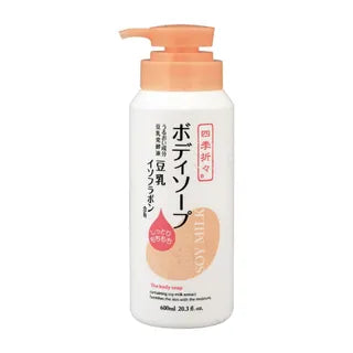 Shikioriori Soy Milk Isoflavone Body Soap 600ml