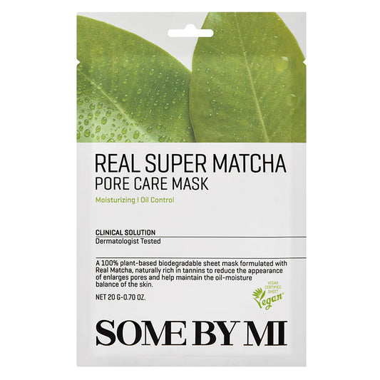 Some By Mi Real Care Mask - 10 Types - Super Matcha Pore