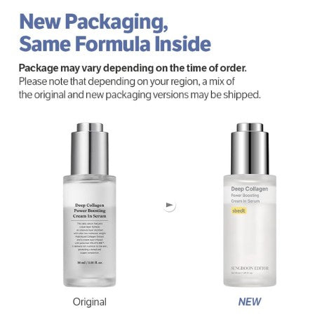 Sungboon Editor Deep Collagen Power Boosting (Anti-Wrinkle) Cream In Serum 30ml - Image 2