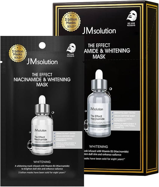 JMsolution The Effect Mask Set - 2 Types Niacinamide & Whitening